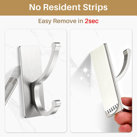 Pickpiff stainless-coated towel hook resists rust in humid bathrooms.