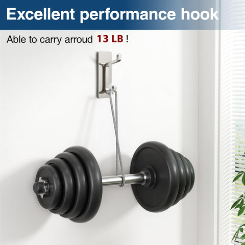 Pickpiff sticky hangers resist rust and moisture in bathrooms.
