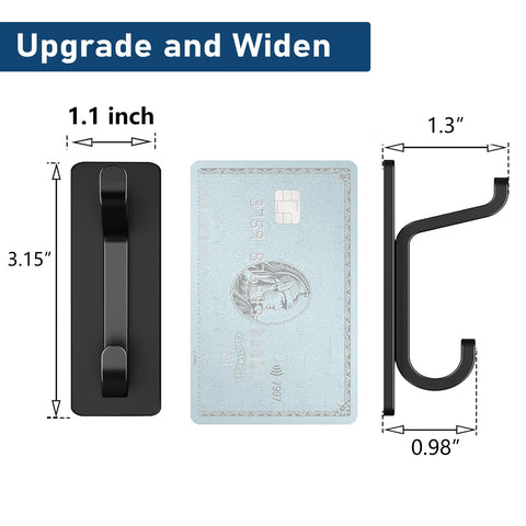 Pickpiff hooks suit bathrooms, kitchens, RVs, and more for organization