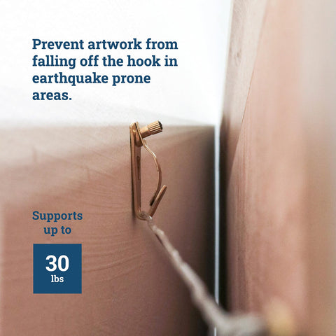 Picture Hang Solutions Steel nails included for quick secure mounting