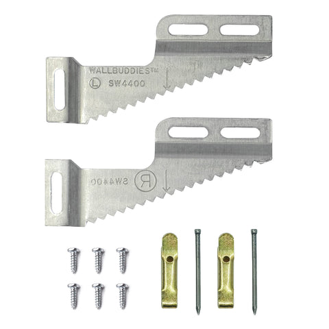 Picture Hang Solutions pack includes hooks, nails, screws for quick, stable wall setup.