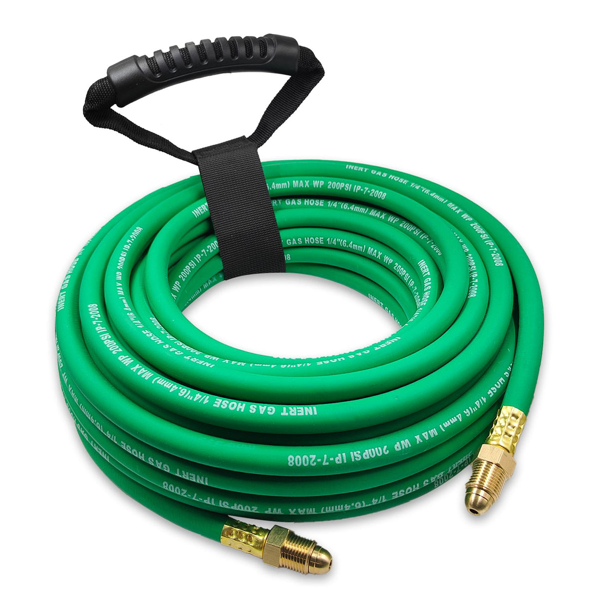 Pidnsrozo 50ft argon hose connection with secure fittings for gas delivery
