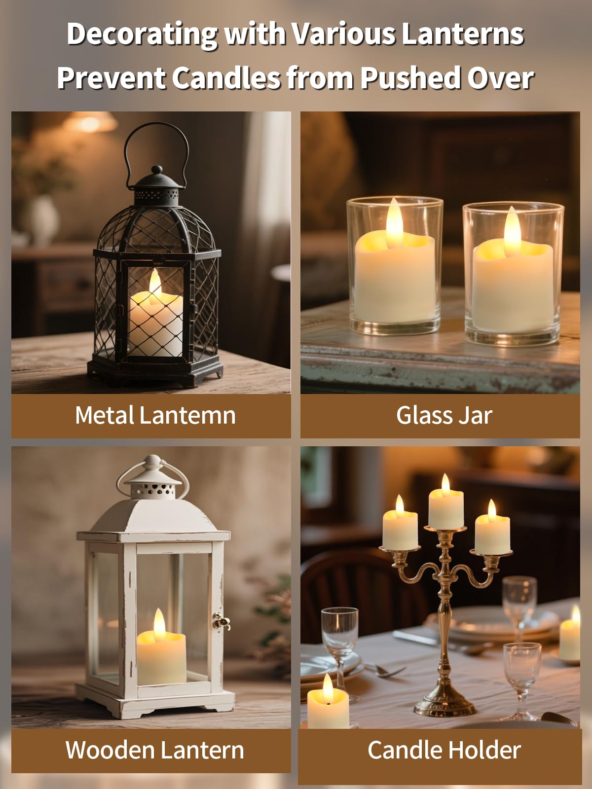 PIDZPOW flame-free candles are safe around kids and pets.