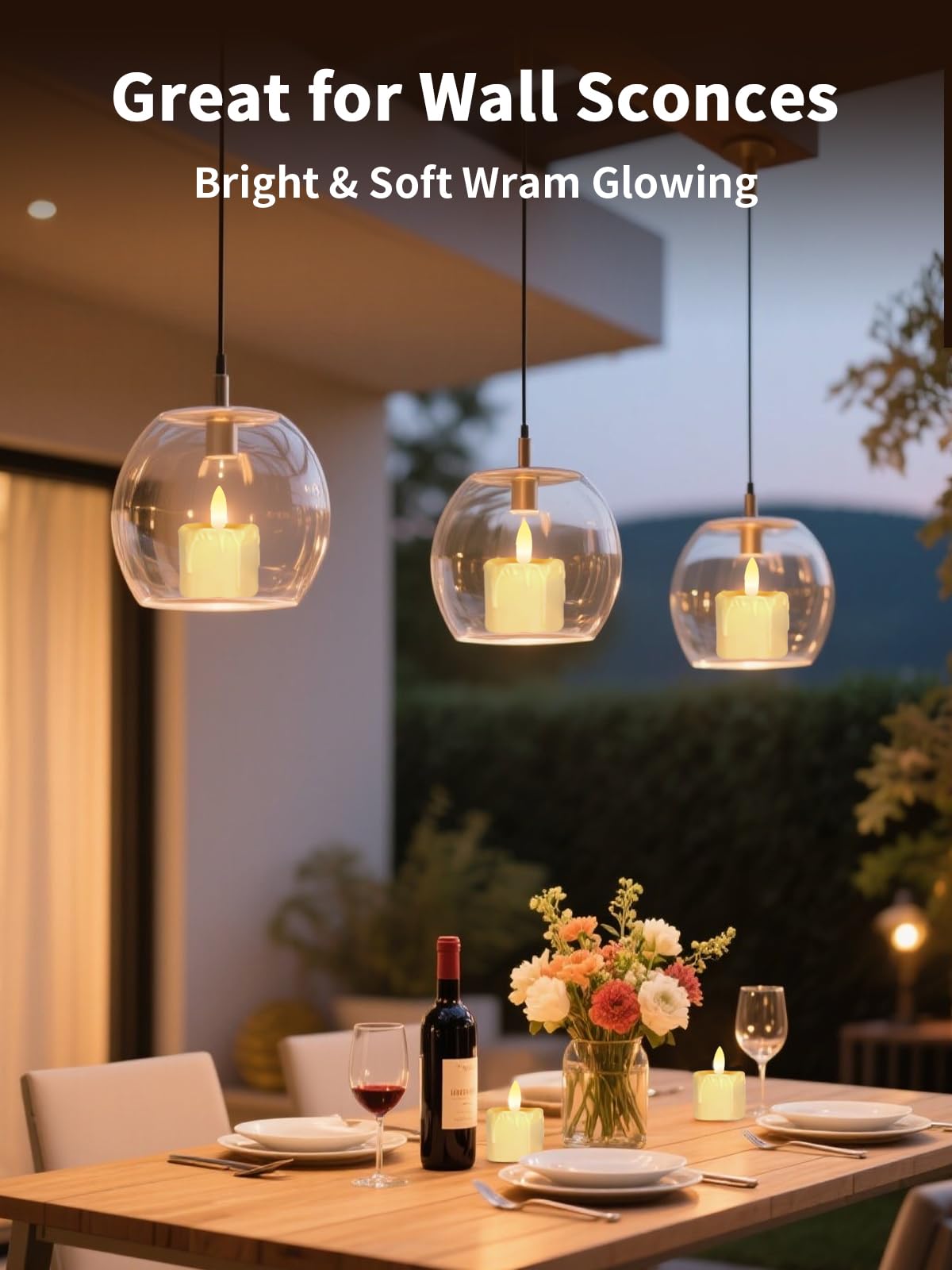 PIDZPOW flame-free candle is safe for families and pets during events.