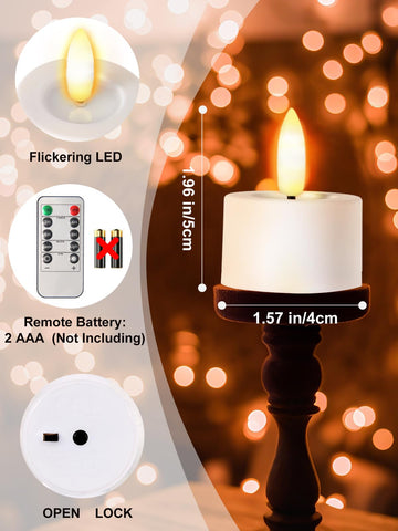 PIDZPOW holiday decor tea light enhances festive tables and spaces
