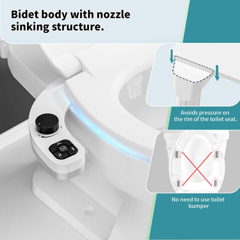 PIKETS adjustable water pressure lets you customize comfort
