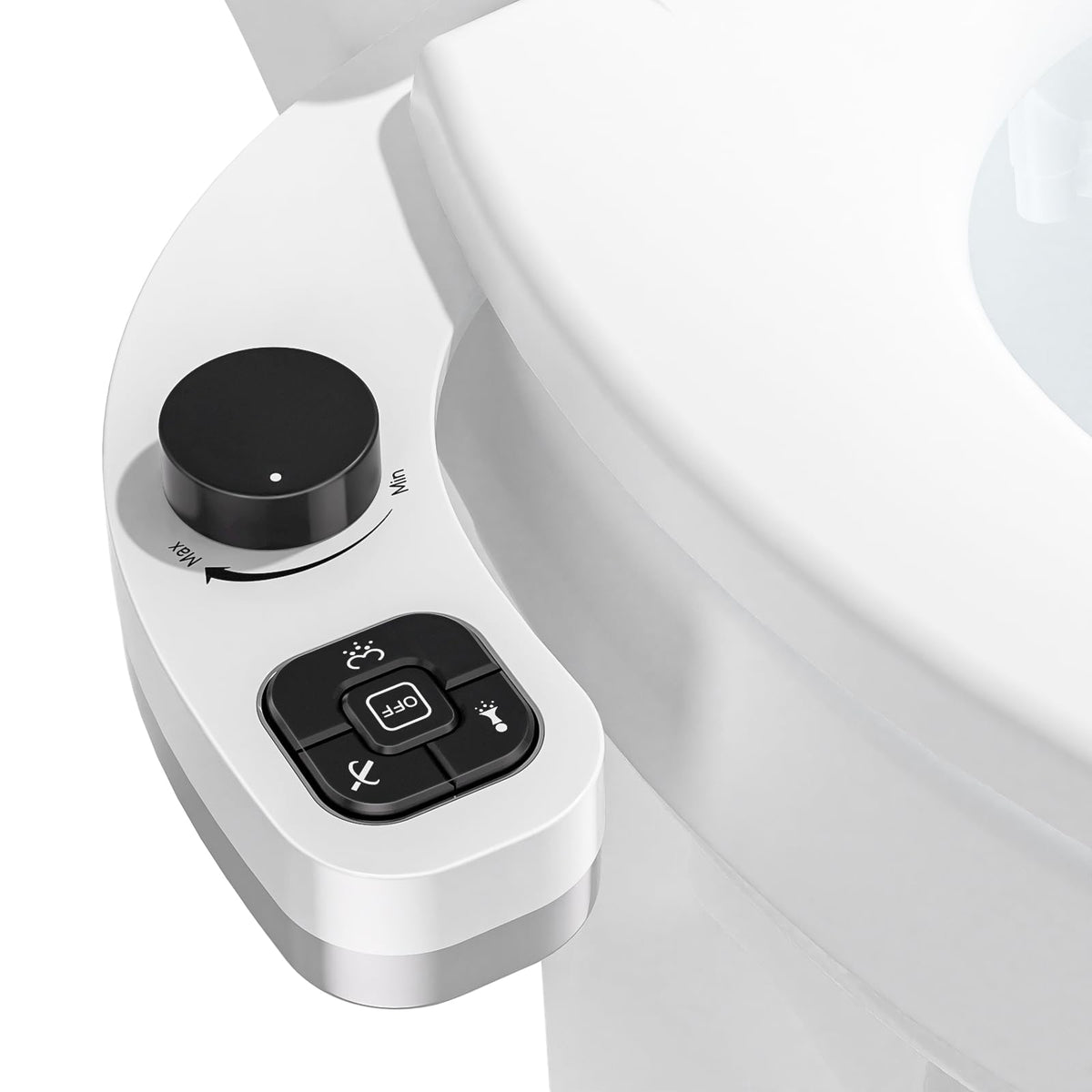 PIKETS bidet attachment front wash featuring adjustable spray for refreshed hygiene