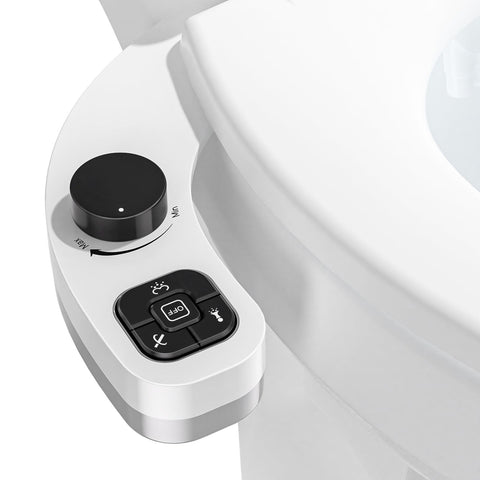 PIKETS bidet attachment front wash featuring adjustable spray for refreshed hygiene
