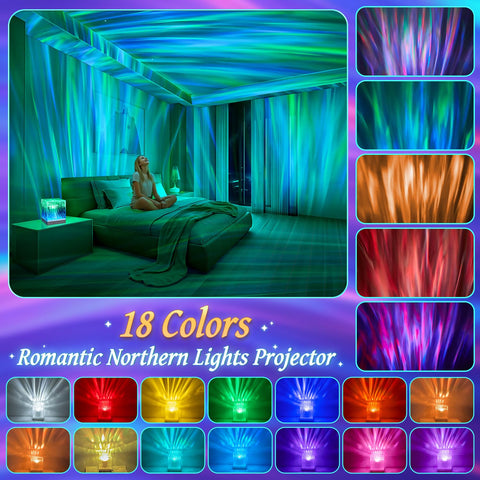 PIKOY 18-color light show enhances mood with vibrant, dimmable colors