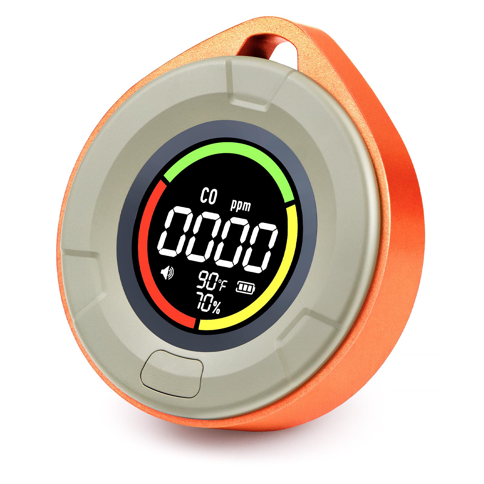 Pildegro portable CO detector with loud alarm for travel safety