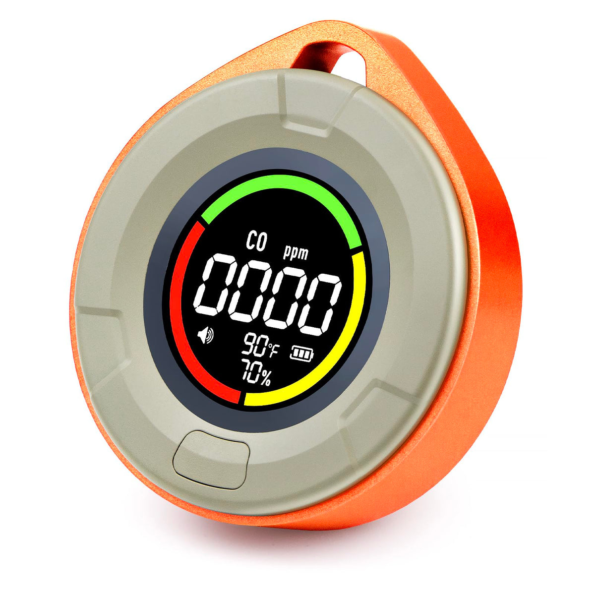 Pildegro portable CO detector with loud alarm for travel safety