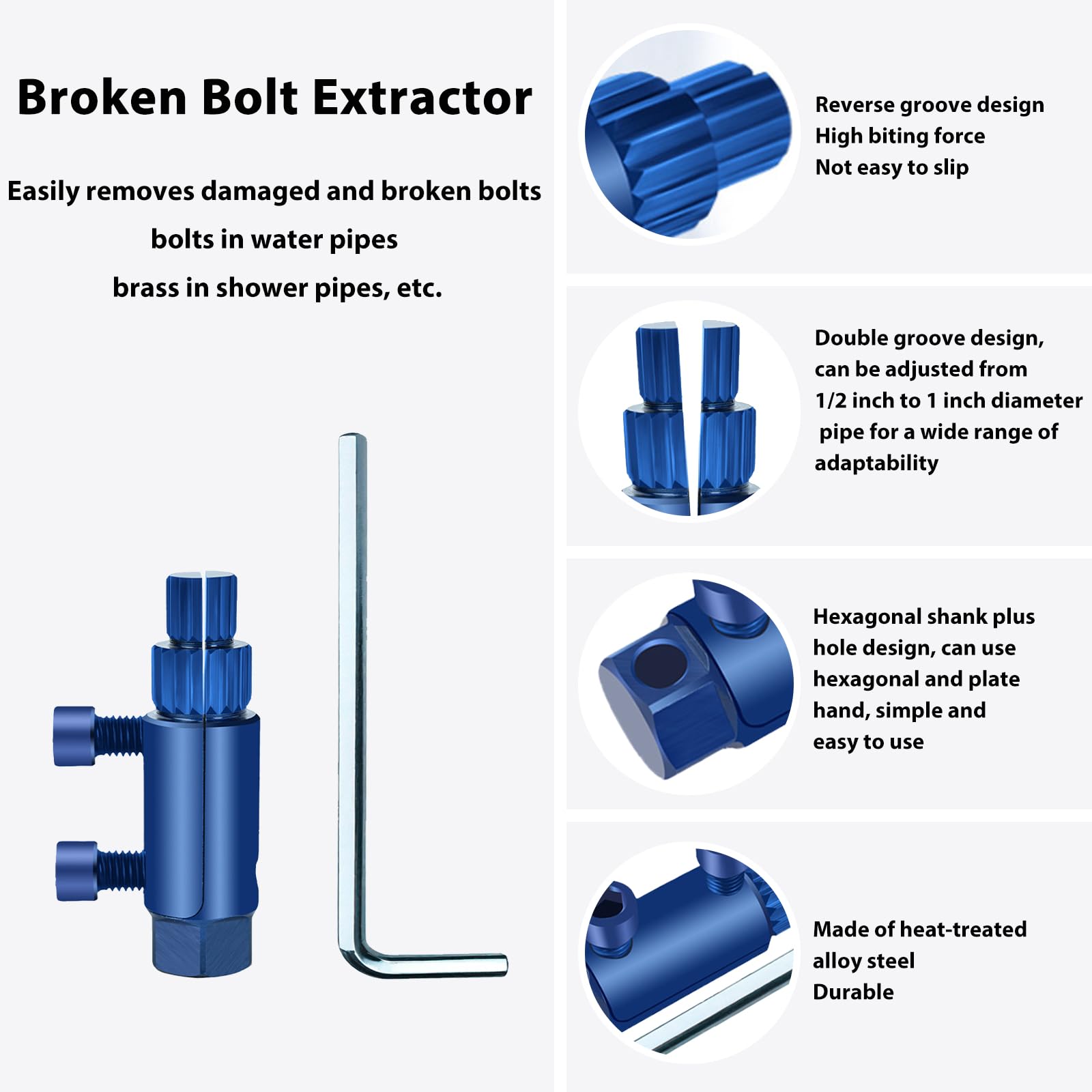 PILISPARK tool made from heat-treated alloy steel for durability.