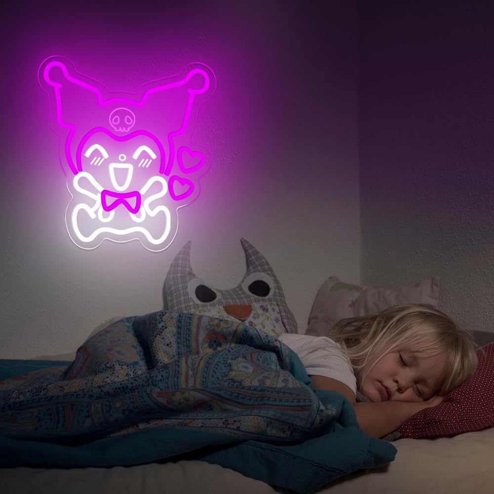 PILOYINDE Gaming room decor Neon Sign creates playful, stylish vibes.