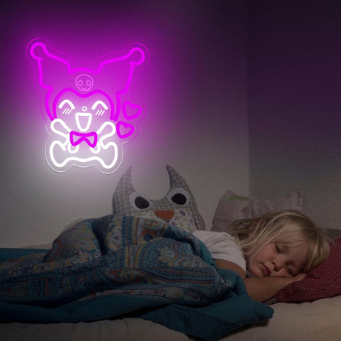 PILOYINDE Gaming room decor Neon Sign creates playful, stylish vibes.