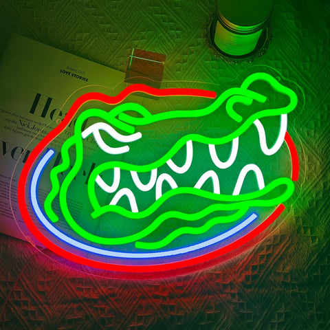 PILOYINDE neon sign acrylic backboard close-up shows premium durability and vibrant colors.
