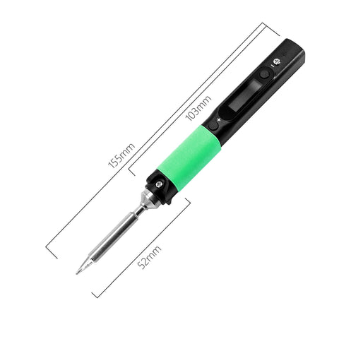 PINE64 Pinecil compact body with stainless core for rugged field work.
