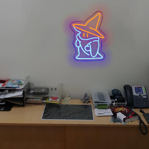 Pinlangdou Final Black Mage neon sign suits walls as bold decor.