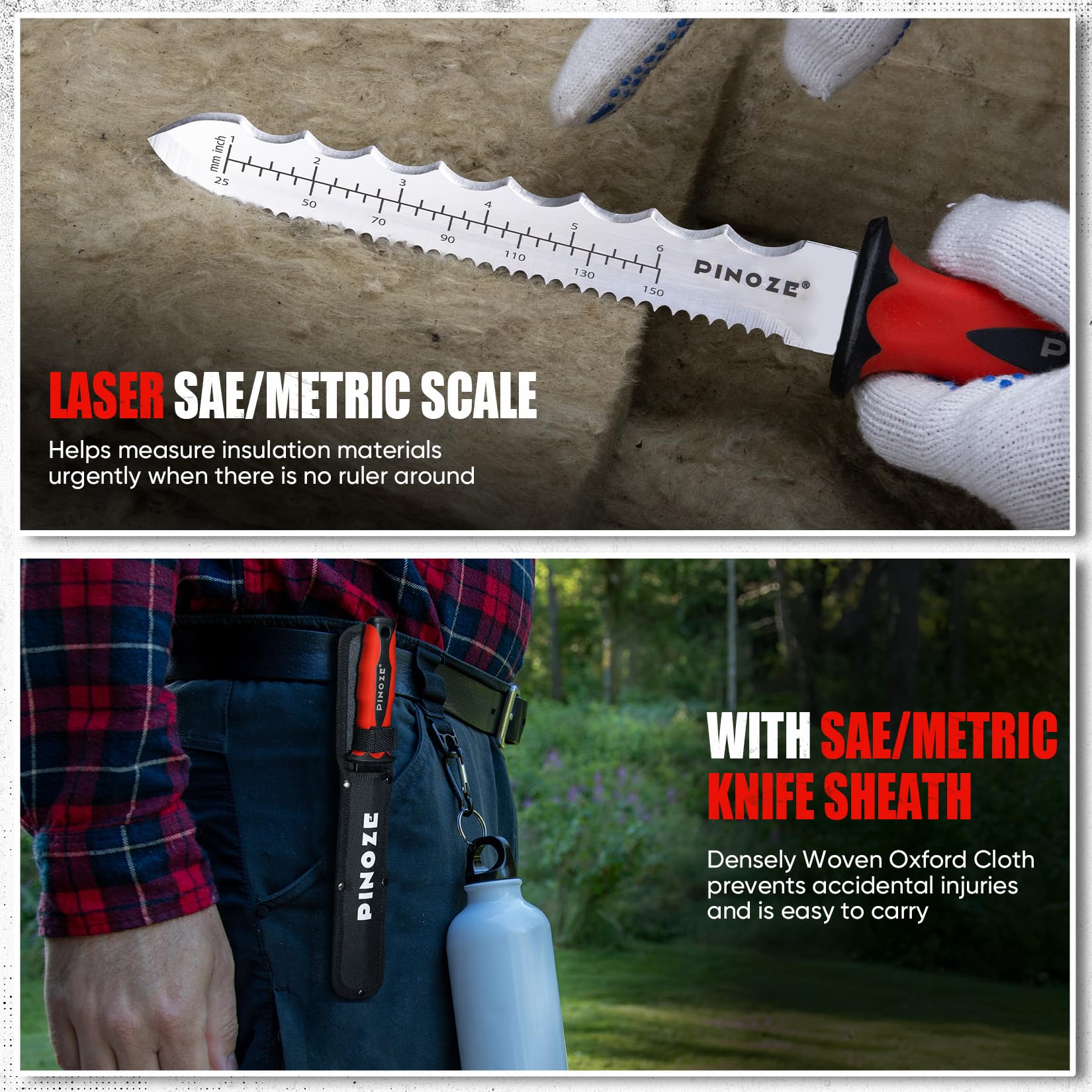 Pinoze foam cutting enables smooth foam and styrofoam tasks