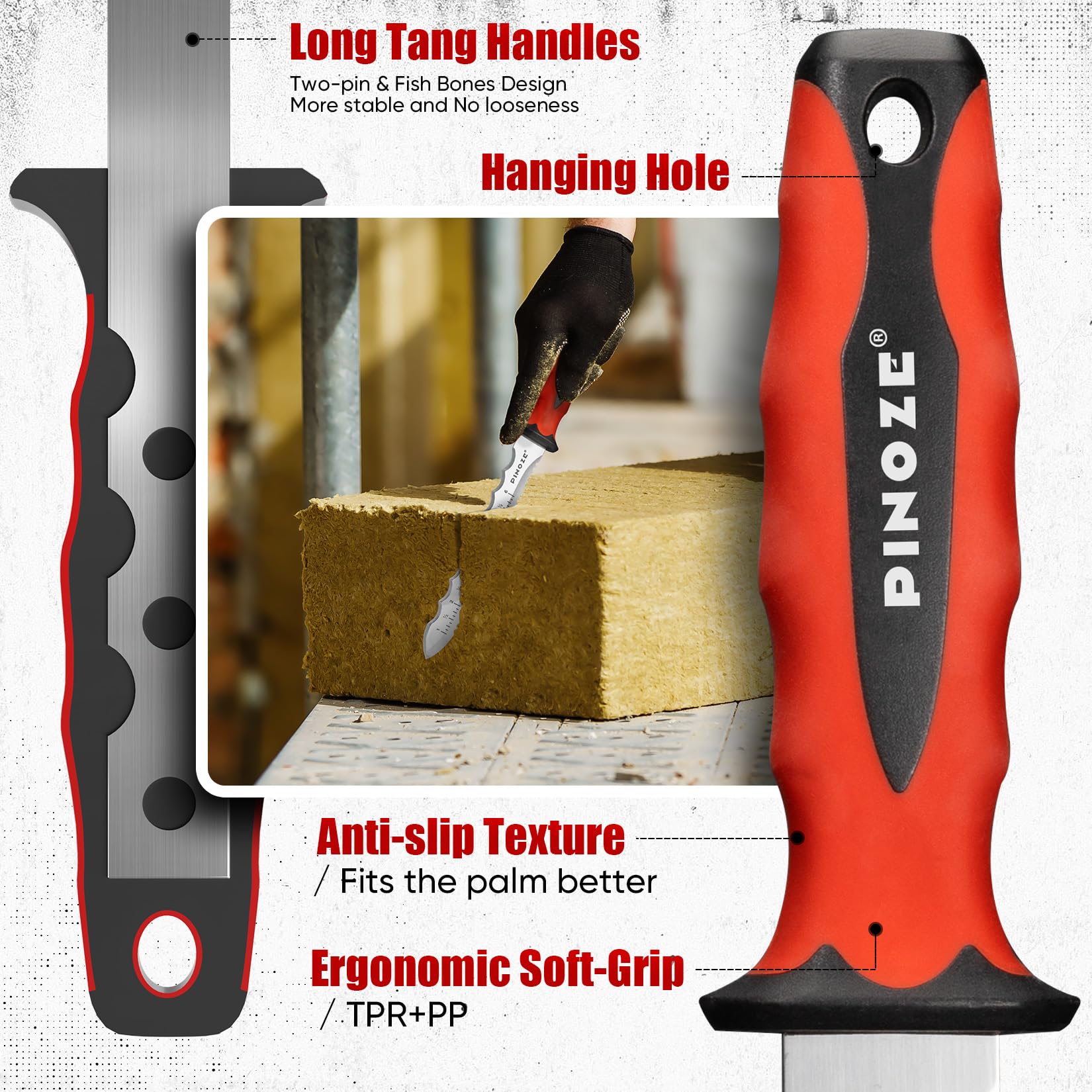 Pinoze safety sheath protects you when the knife is not in use