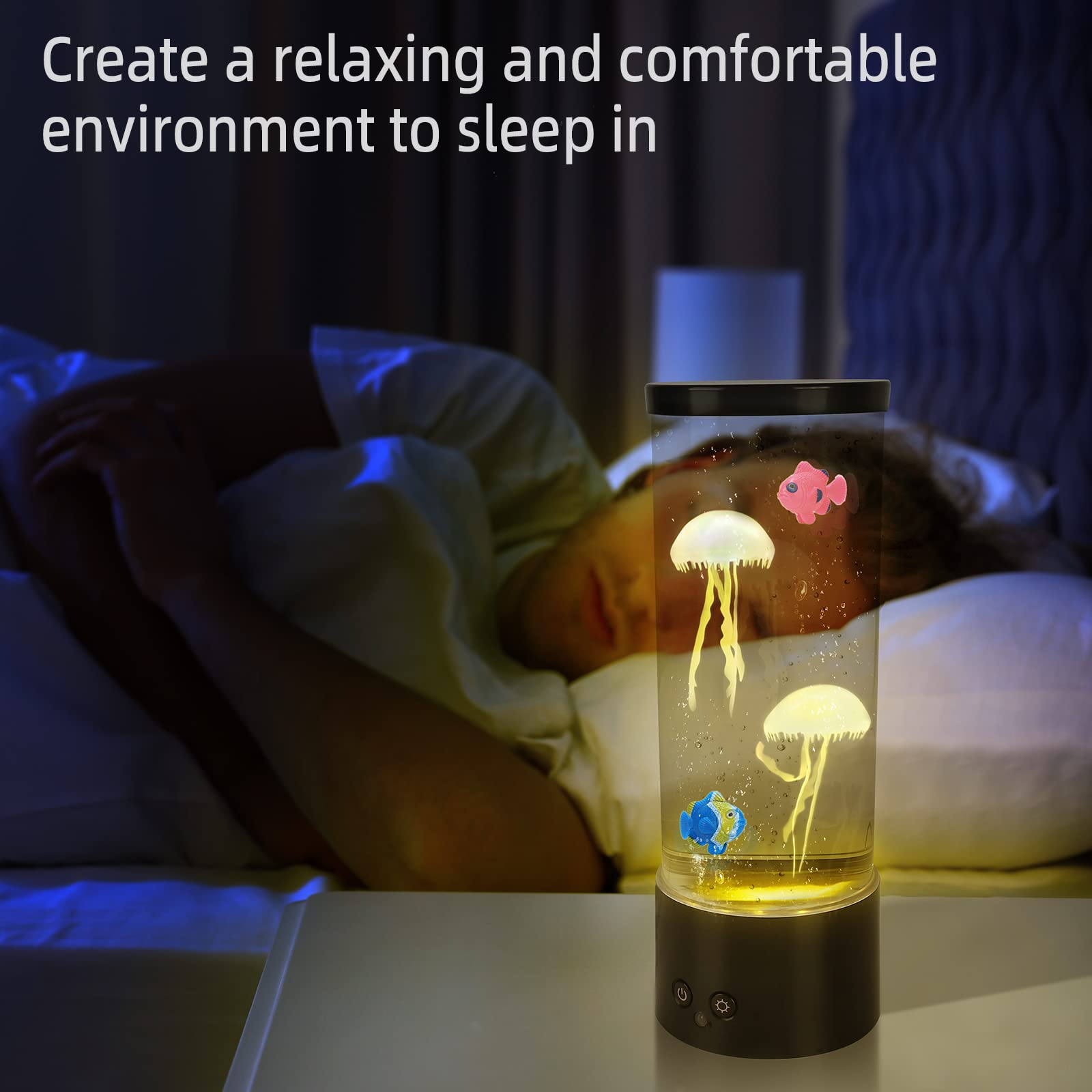 PINPON Jellyfish Lamp battery option enables portable outdoor use