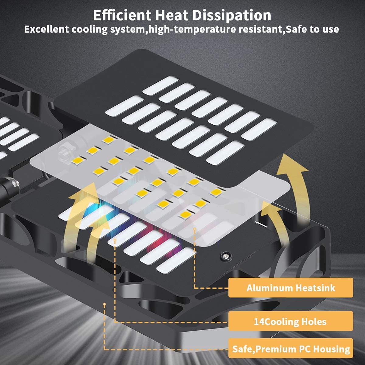 PINSAI efficient heat dissipation design keeps the unit cool