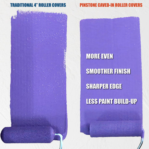 PinStone comfort-grip roller frame for easy handling during long painting sessions.