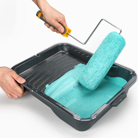 PinStone easy-clean reusable roller cover saves time.