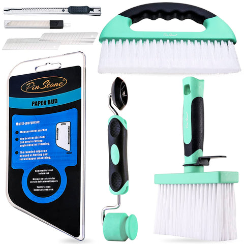 PinStone seam roller double head smoothing joints and edges for a precise finish.