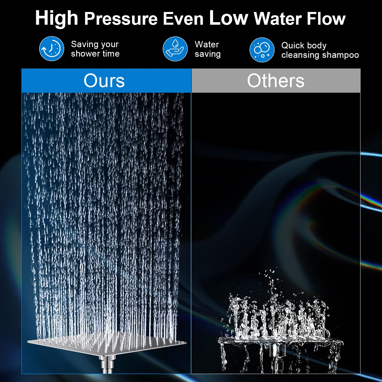 PinWin long hose provides flexible reach during showers