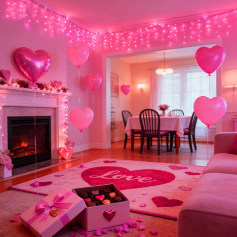 PIONJOY versatile pink lights for weddings, parties, DIY crafts, year-round decor