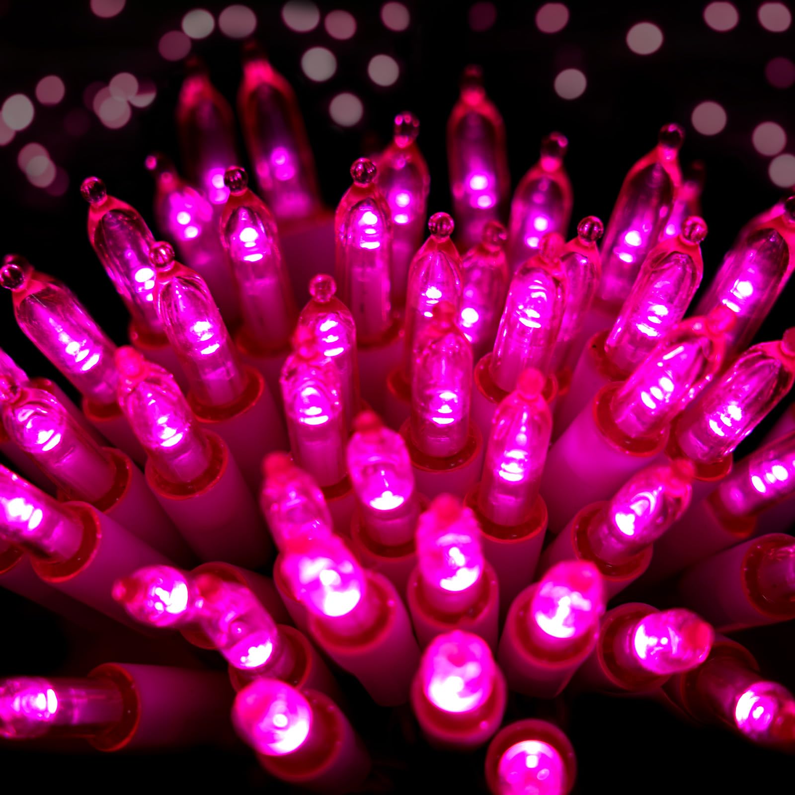 PIONJOY warm pink glow enhances dinners and celebrations with a soft touch