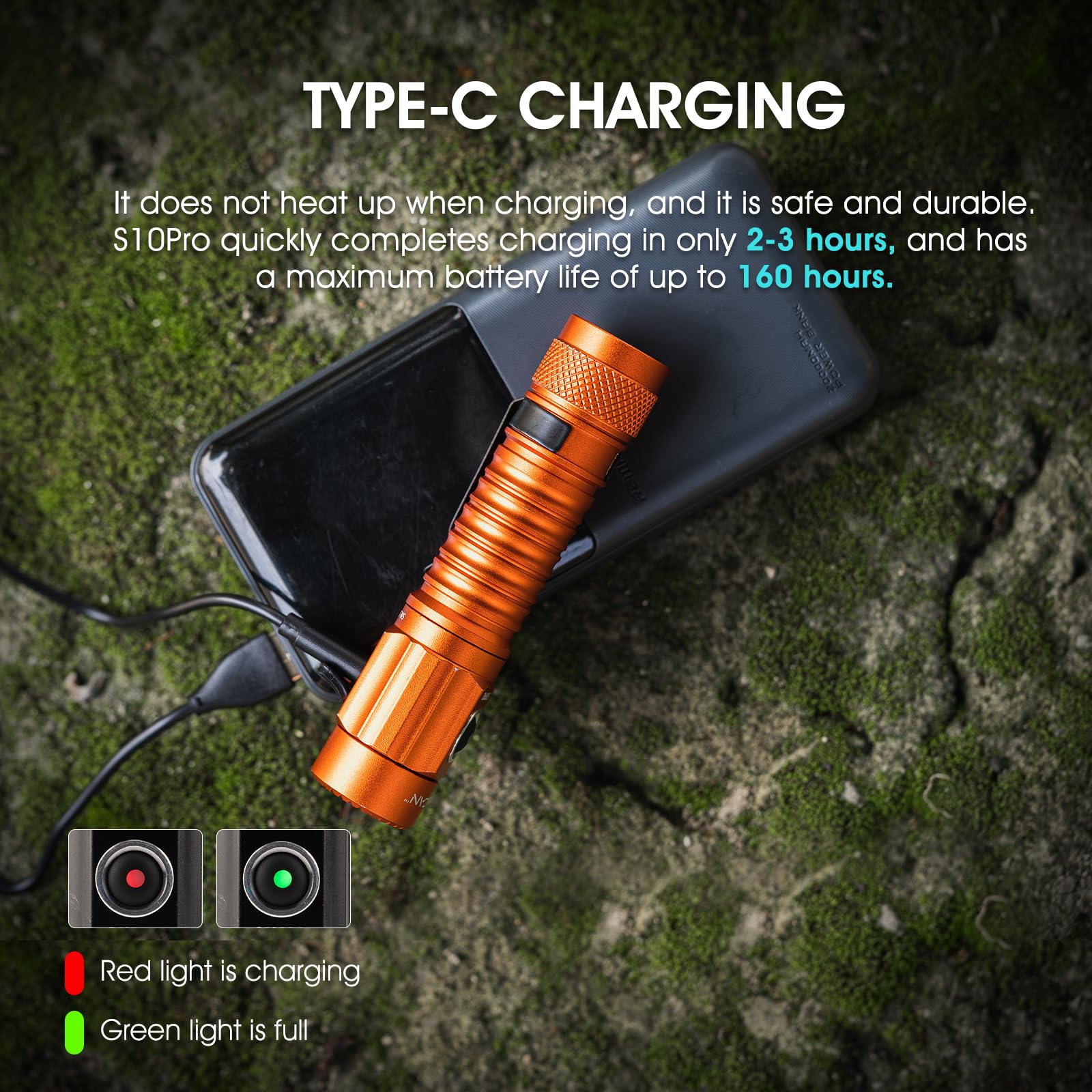 PIOOCAN S10Pro magnetic tail cap for hands-free attachment