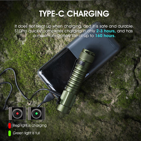 PIOOCAN S10Pro magnetic tail cap enabling hands-free mounting.