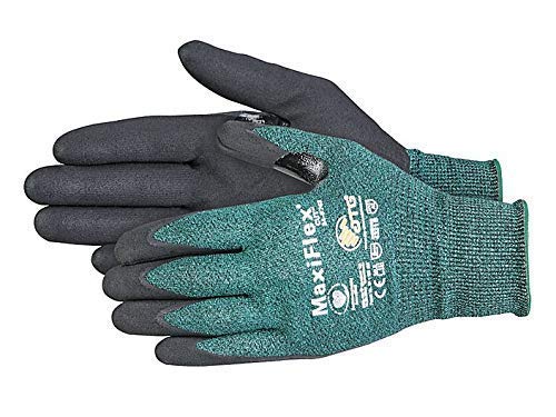 Pip ATG 34-8743 MaxiFlex cut micro-foam coating boosts grip.