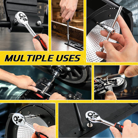 PIRIPARA CR-V tool set highlights corrosion resistance and durability.