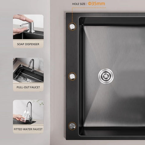 PIRPELO nano-layer stainless steel finish resists oil and heat