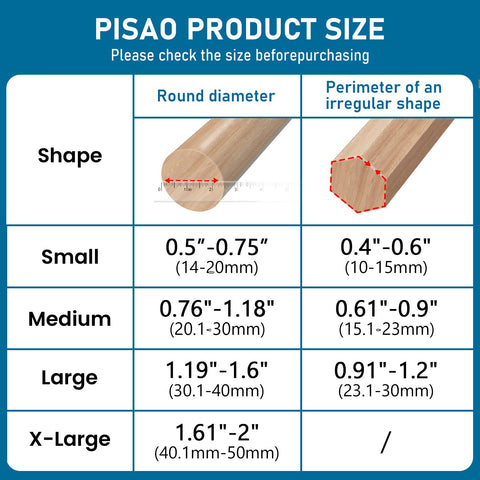 PISAO easy-slip-on silicone cap protects chair legs.