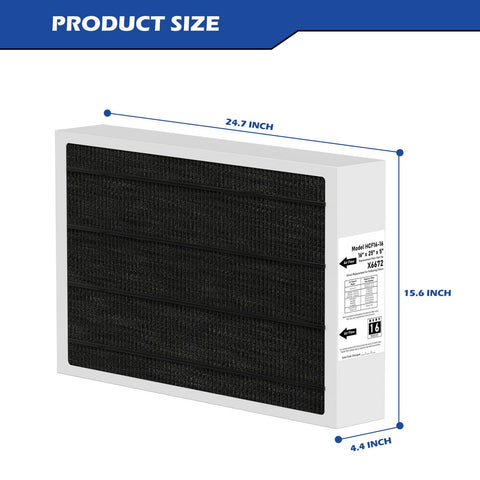 Filter edge and media capture over 98% of impurities.