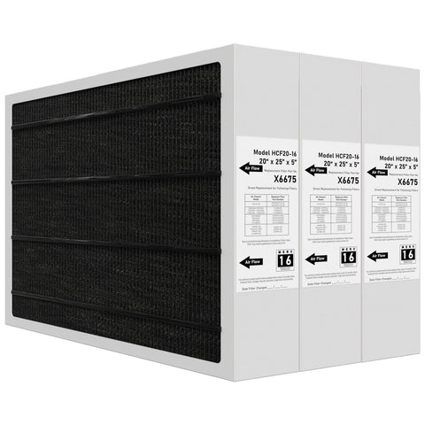 Pitymody X6675 air filter 20x25x5 for Lennox compatibility and strong filtration.