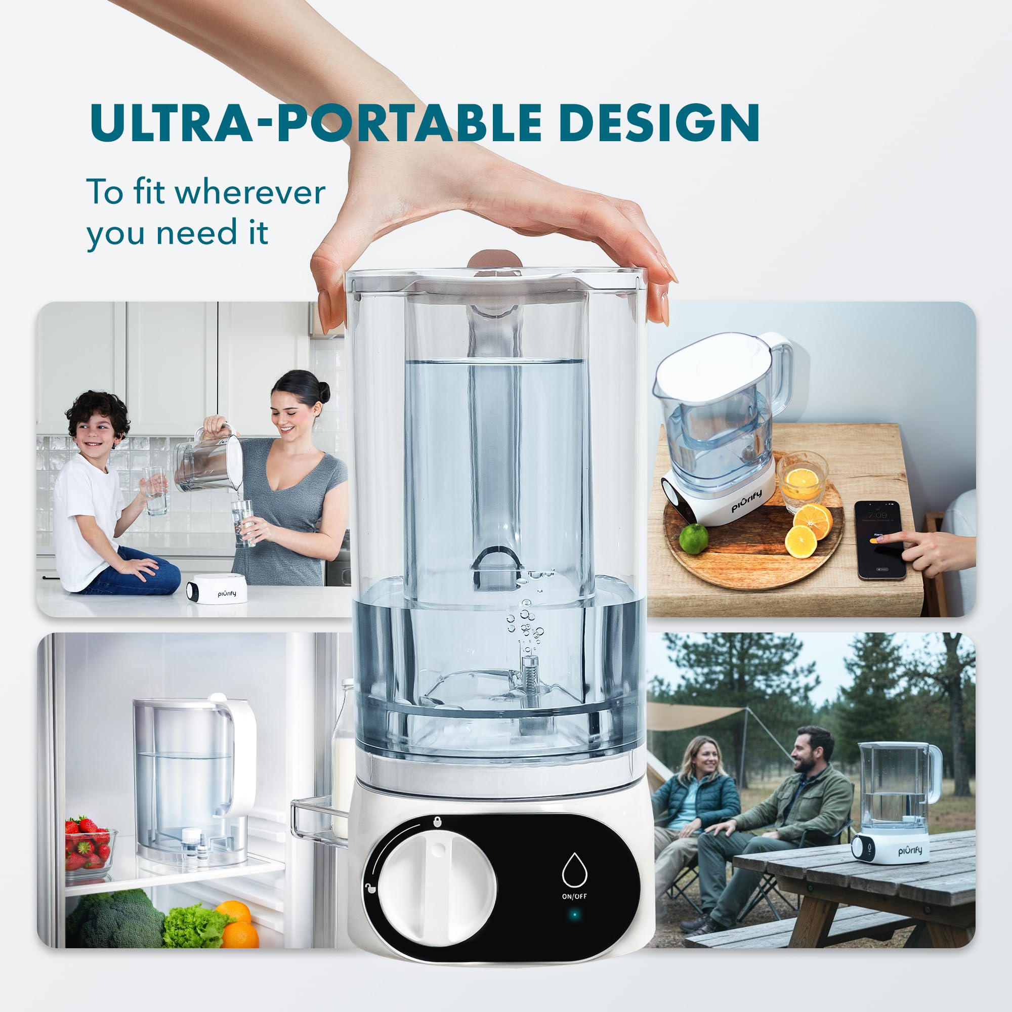 PIURIFY BPA-free materials safe for everyday use.