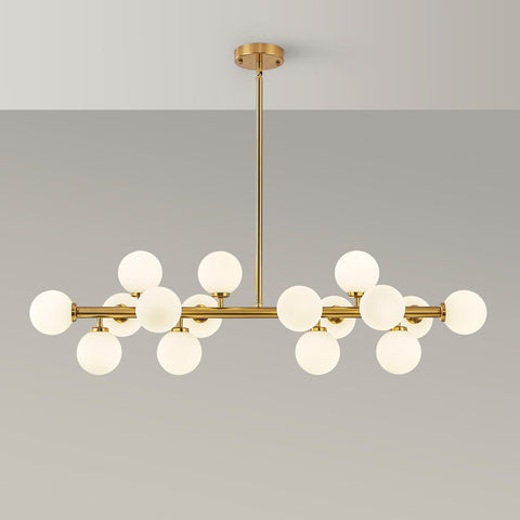 PiWWPi milk white globes diffuse soft, even illumination.