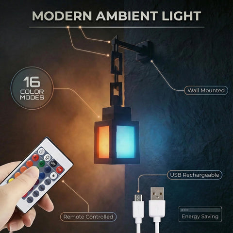 Pixelated Lantern makes a versatile gift for all ages