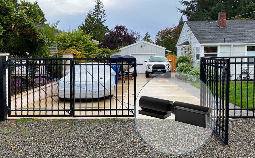 Pixplex 900 lbs capacity hinges support heavy swing gates and trailer ramps.