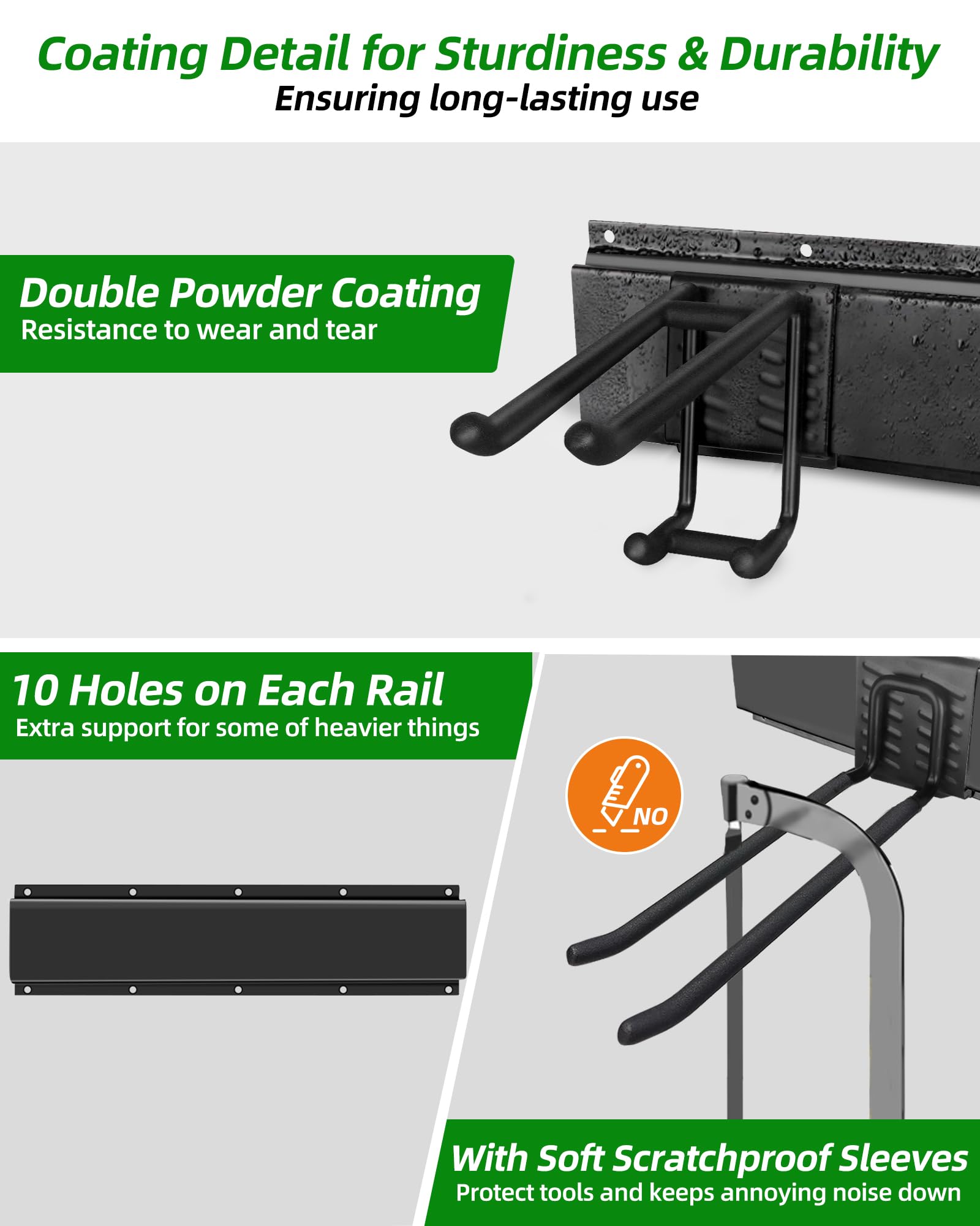 PIYILO heavy-duty alloy steel construction resists wear for long-lasting use.