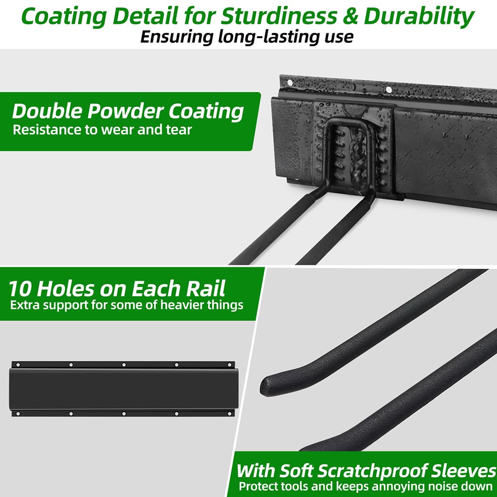 PIYILO heavy-duty steel construction offers reliable support for ladders.