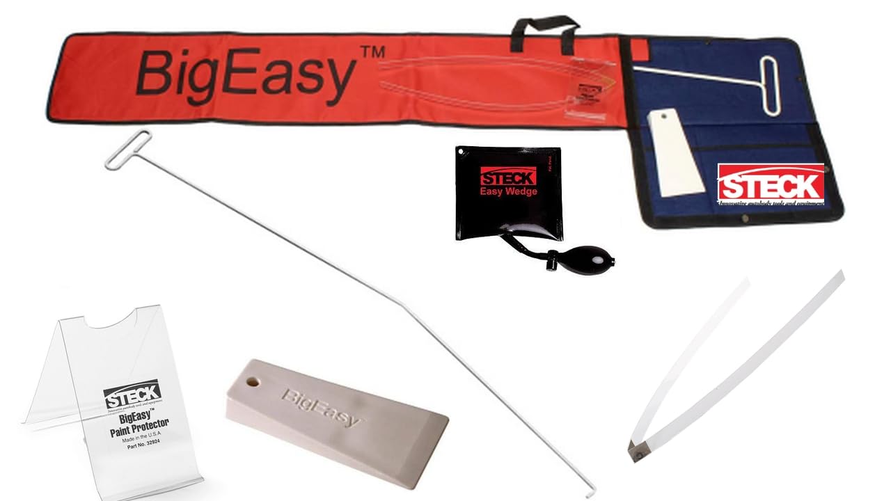 Pizety Big Easy Delux Kit with carrying case for easy on-site transport.