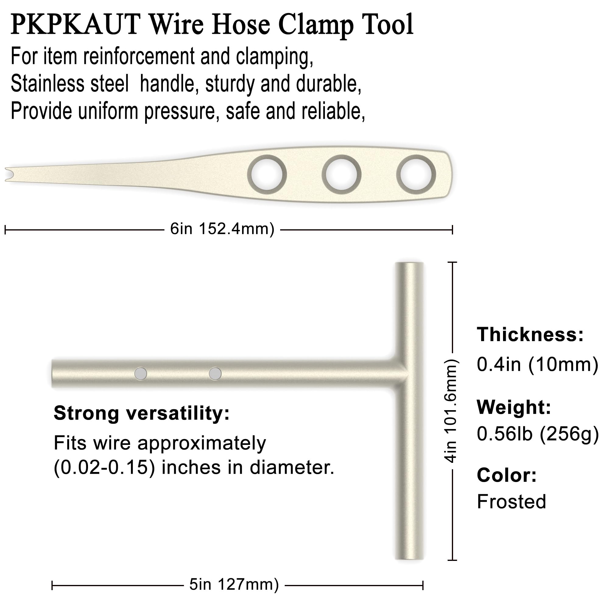PKPKAUT three-level adjustment: versatile clamping for different tasks