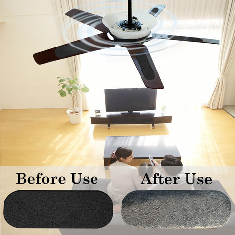 PKWYF filters are trim-to-fit for various fan blade shapes