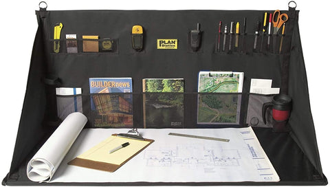Plan Station PRO WS3800 folded desk ready for compact storage