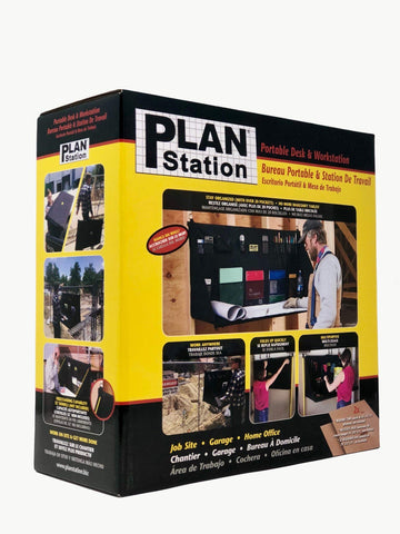 Plan Station PRO WS3800 storage-friendly workstation with 20-plus pockets